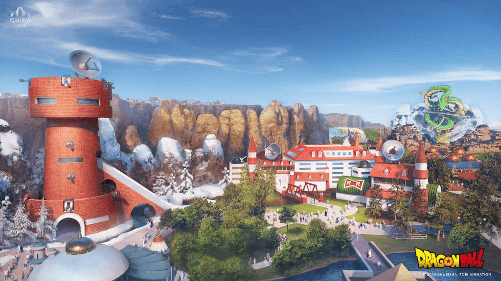 Dragon Ball Theme Park in Qiddiya City