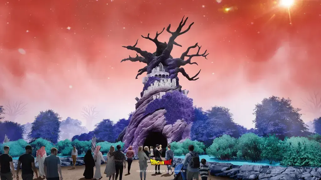 Dragon Ball Theme Park in Qiddiya City